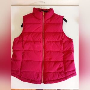 Womens Feather and Down Filled Quilted Puffer Vest